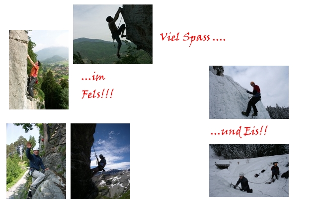 Ausbildung im Fels und Eis